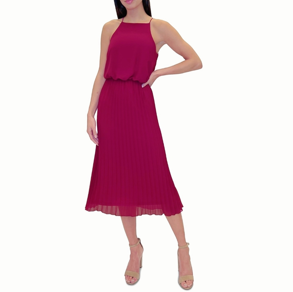 Sam Edelman Pleated Midi Dress